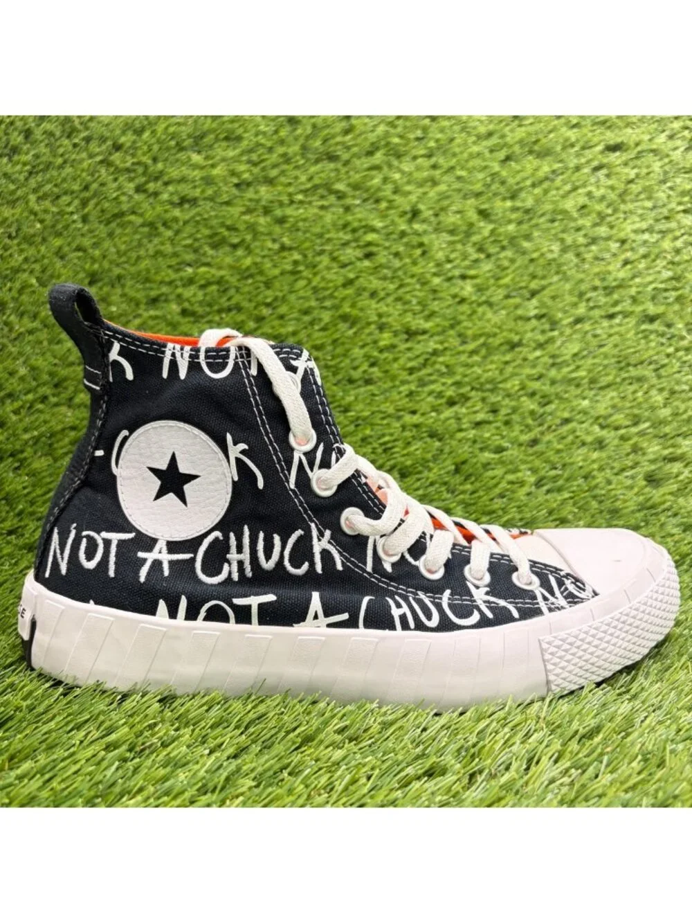 Converse UNT1TL3D High Not A Chuck Boys Size 7Y Black Athletic Shoes Sneakers